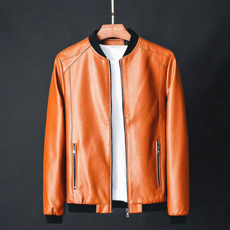 Marco - Giacca in Pelle Premium