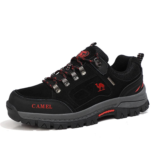 Wanderschuhe – Outdoor – Orthopädisch – Wanderschuhe – Herrenschuhe-Schwarz-Rot-39-Chaps Herrenmode