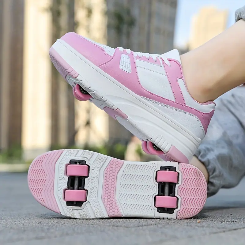 Γυναικεία sneakers με χοντρή σόλα και ρυθμιζόμενο κλείσιμο