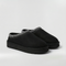 Chaussons d'hiver pour femme avec semelle plateforme, chaussures d'intérieur chaudes, style pantoufles décontractées
