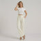 Γυναικεία Εleganti Παντελόνια με Φαρδιά Πόδια – Casual Chic Παντελόνια με Ψηλή Μέση
