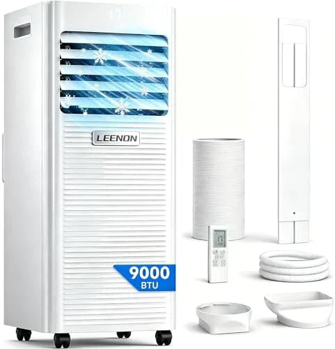 Climatiseur portable 9000 BTU avec kit fenêtre