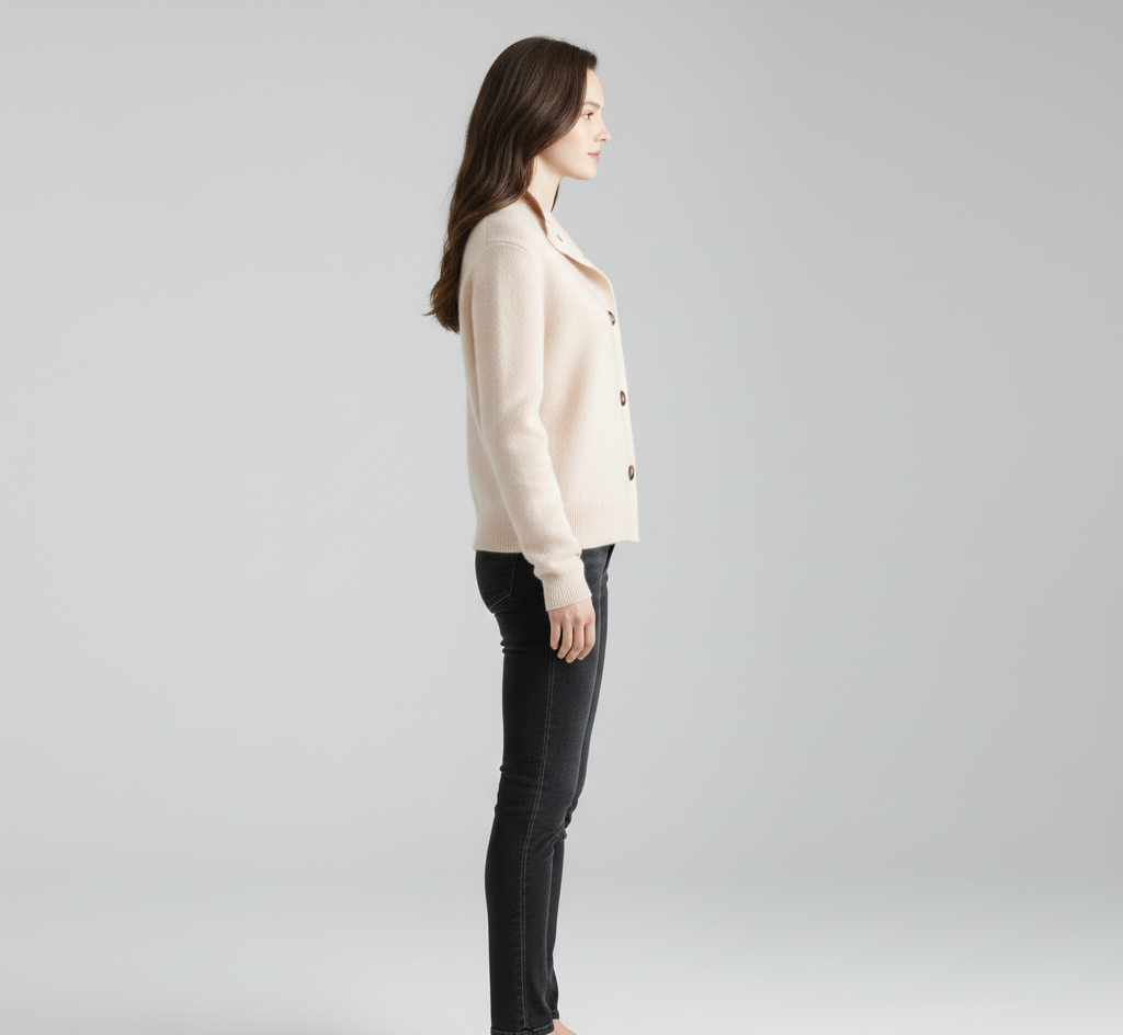 Valerios Fashion cardigan donna in lana