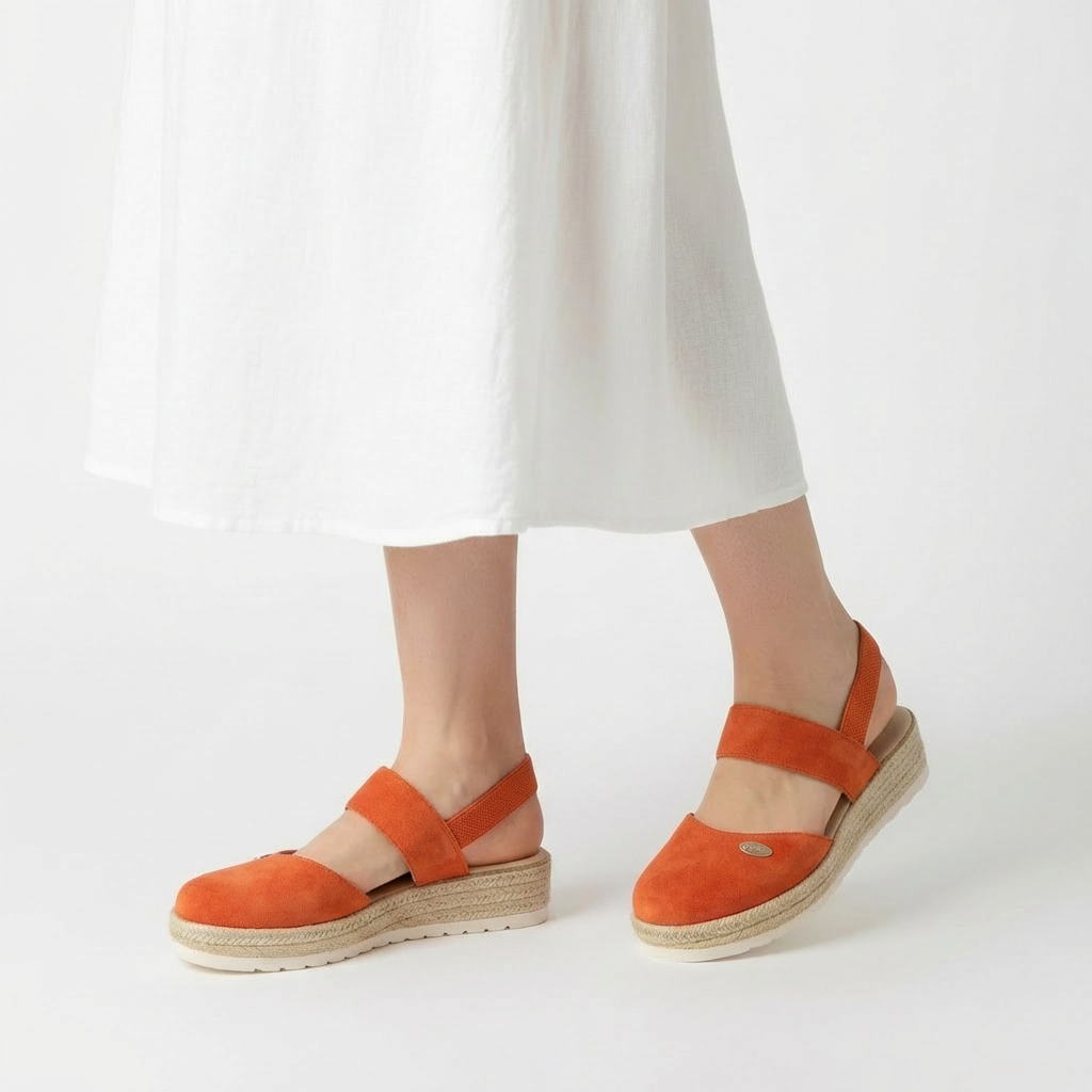 Γυναικεία πέδιλα espadrilles με λουράκι και πλατφόρμα σόλα για το καλοκαίρι