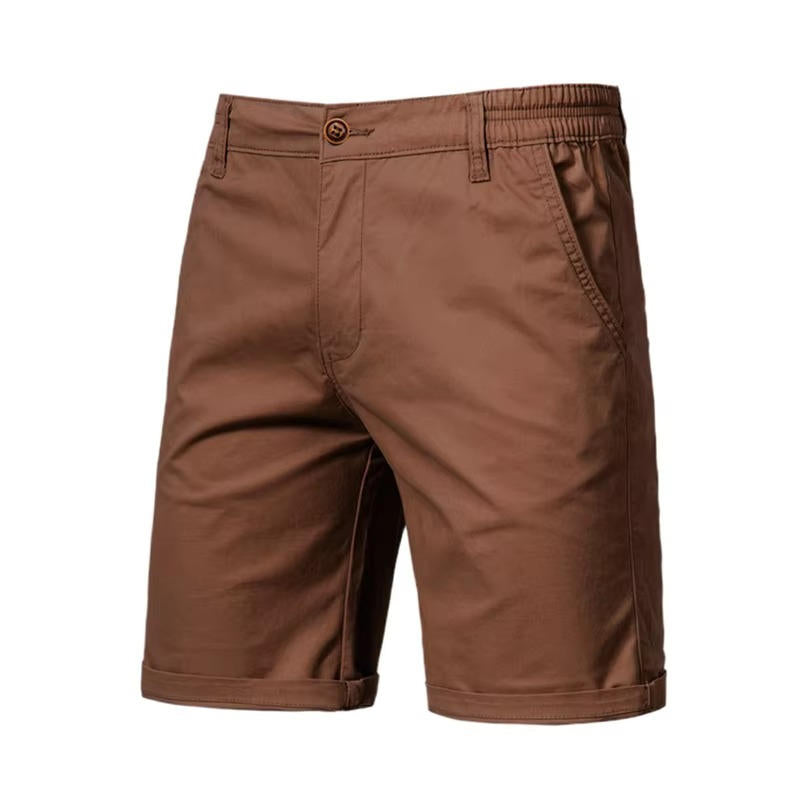 Pantalones Cortos de Hombre de Algodón con Bolsillos