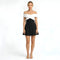 Vestido Corto Mujer Elegante Hombros Descubiertos Vestido Línea A para Noche y Ceremonia