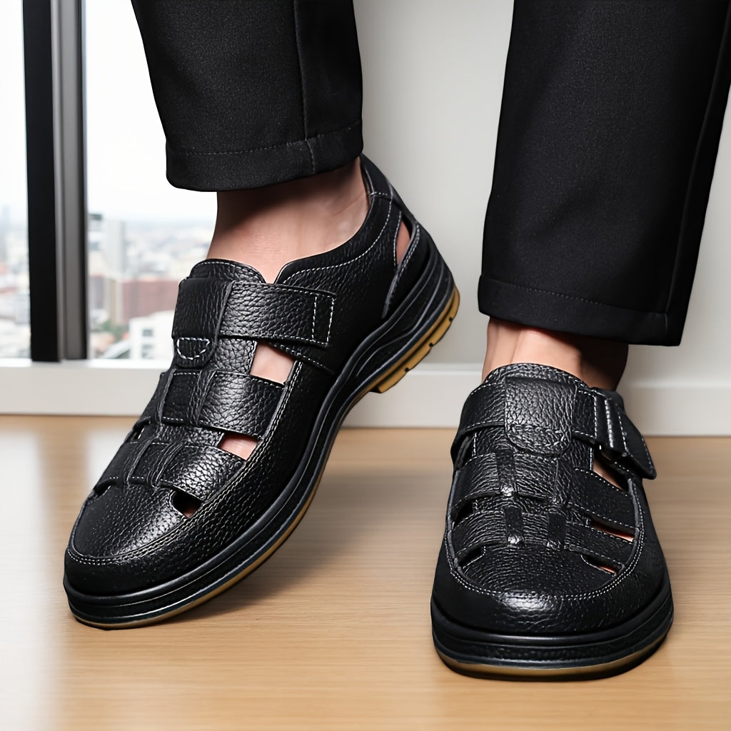 Men's leather fisherman sandals – Elegant and breathable