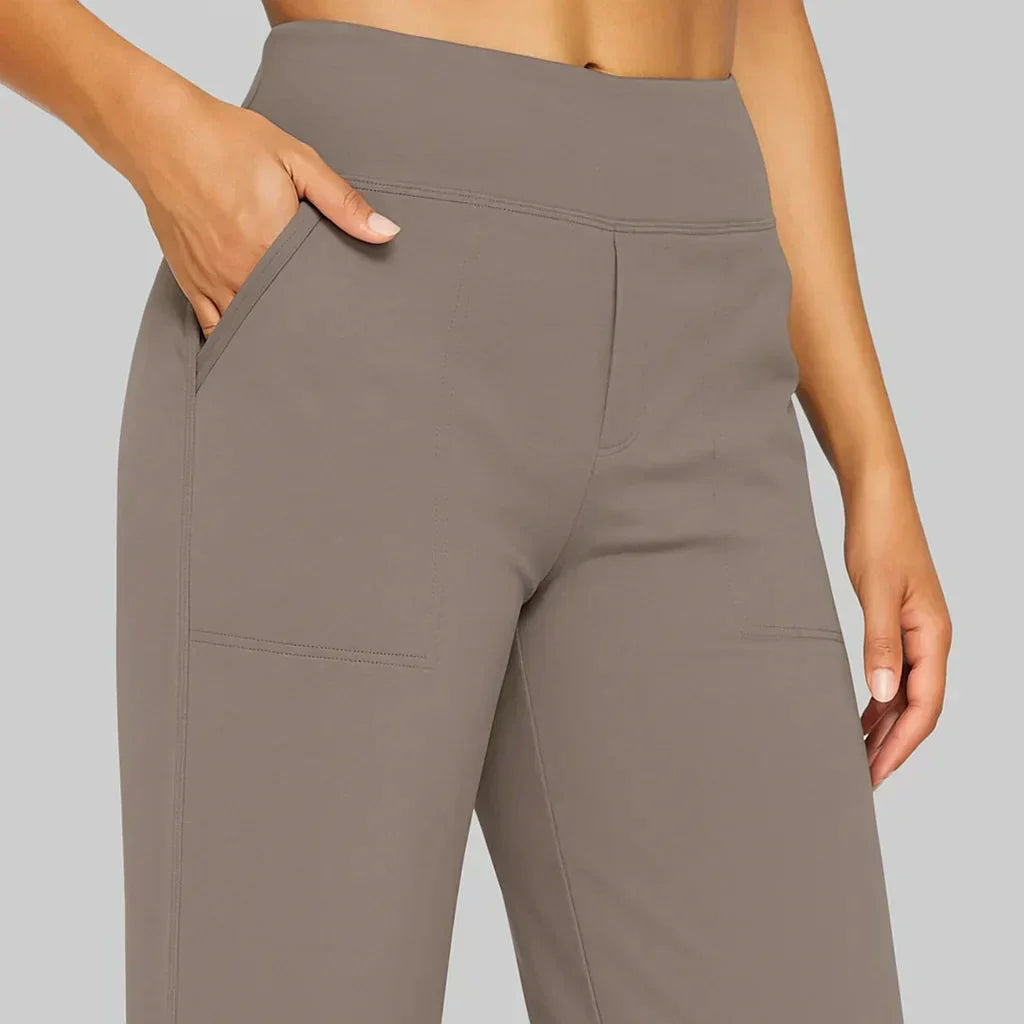 Soft and Elegant Women's Yoga Pants – High-Waisted Activewear
