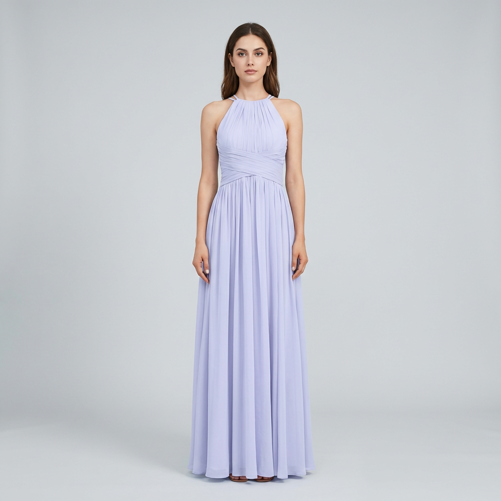 Elegant amerikansk ceremoni-kjole