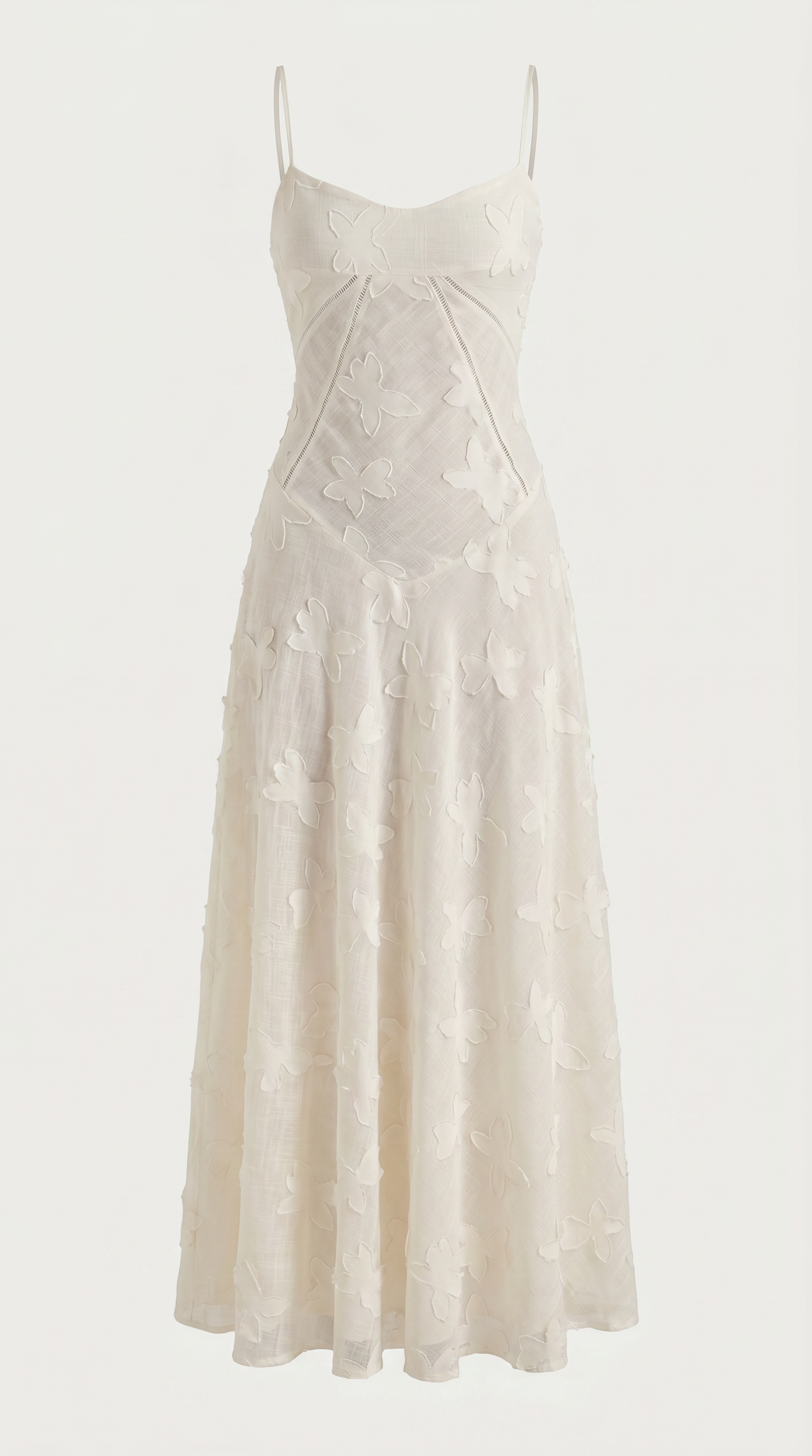Arabelle Maxi Dress in Jacquard Fabric