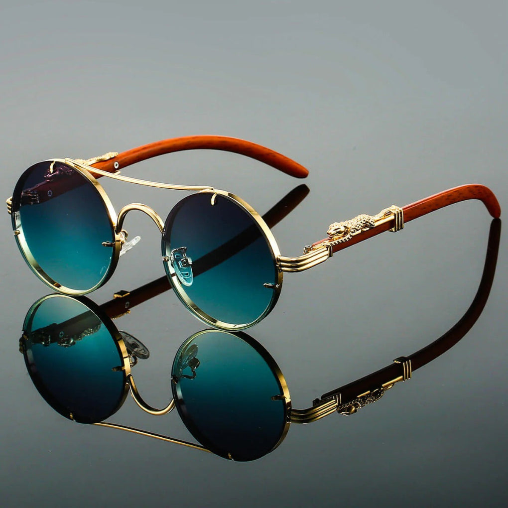 Lunettes de Soleil Vintage à Double Pont - Style Rétro et Protection Moderne