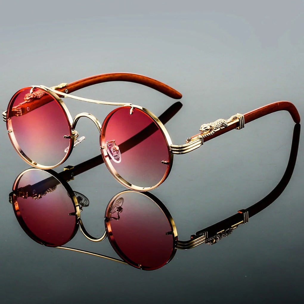 Lunettes de Soleil Vintage à Double Pont - Style Rétro et Protection Moderne
