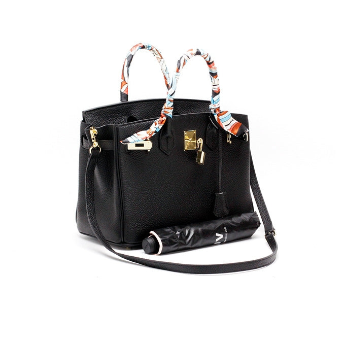 Borsa a mano di lusso in vera pelle da donna - Elegante e funzionale