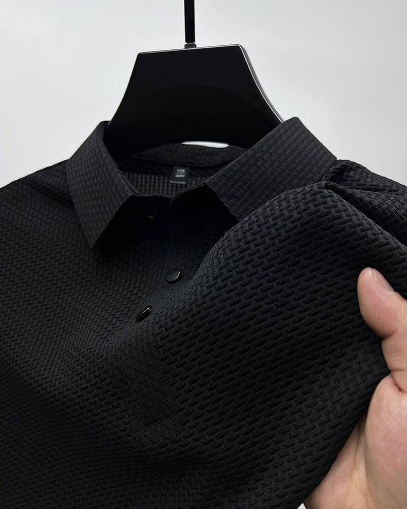Elegantní letní hedvábná košile s luxusním úpletem