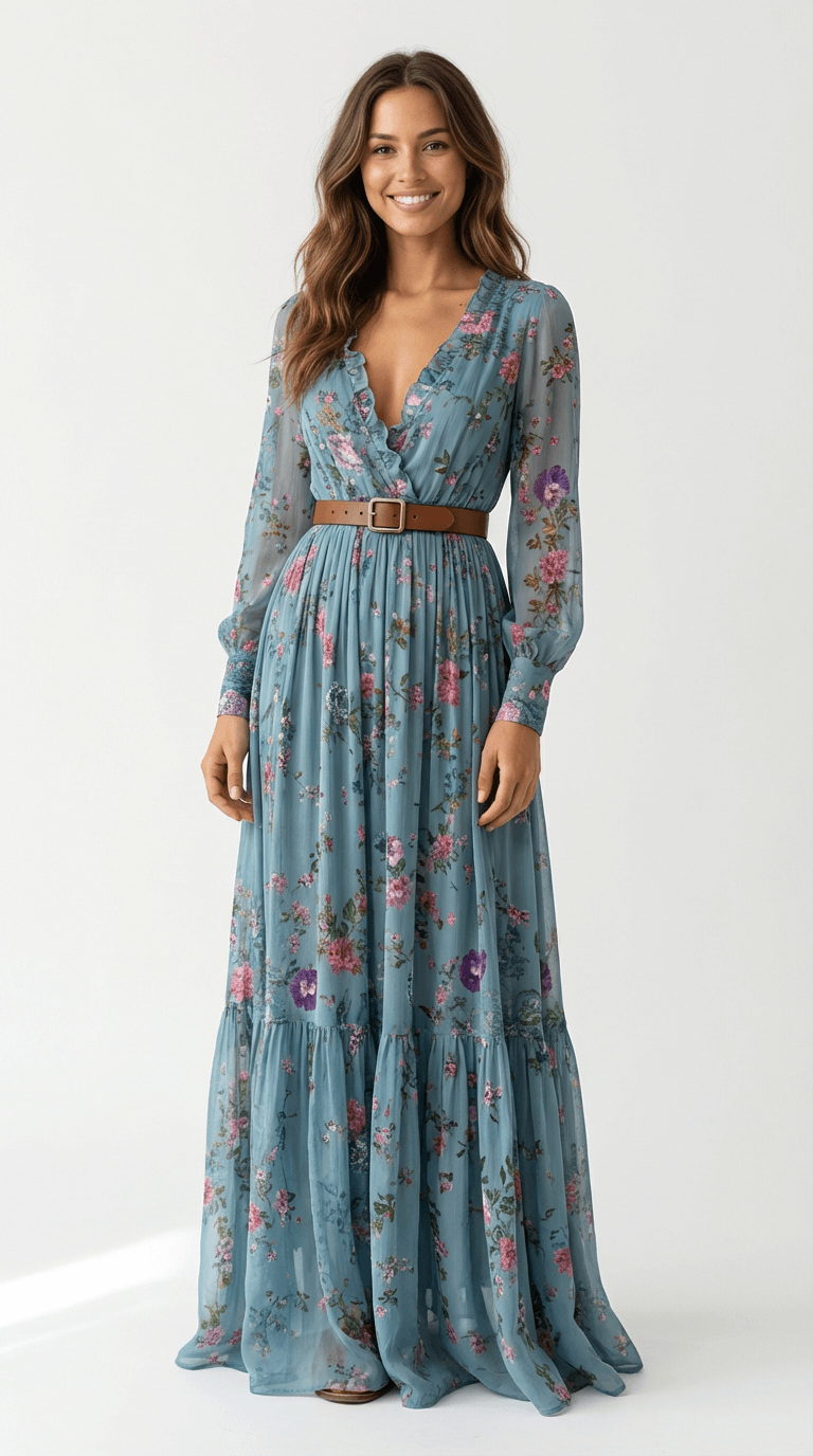 Šaty Maxi Boho Camilla