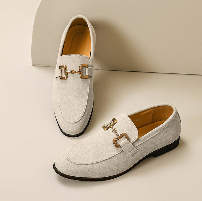 Men's Slip-On Loafers with Bit Detail