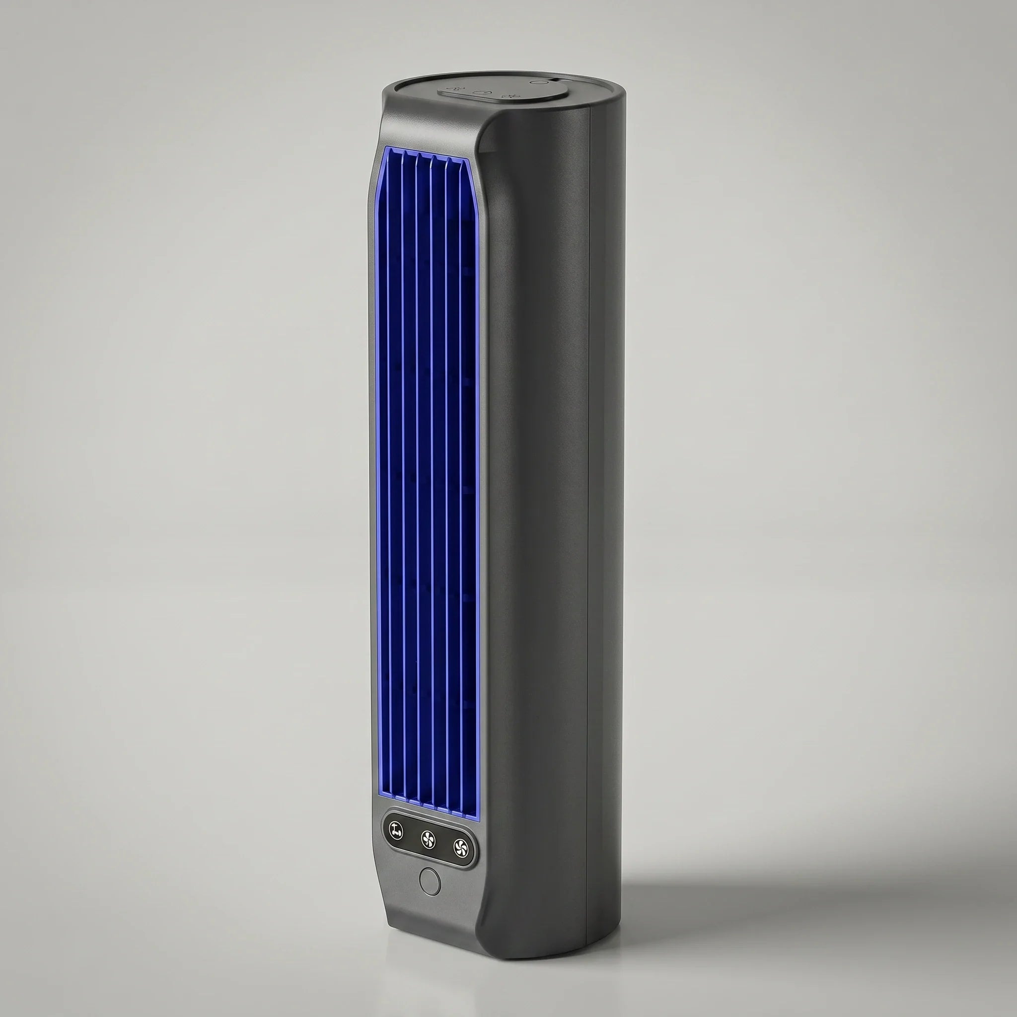 Compact Tower Fan with Oscillation for Home and Office