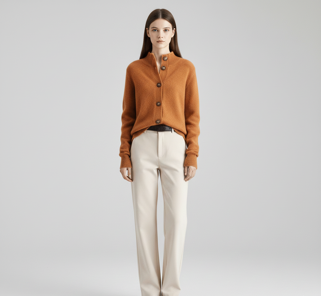 Valerios Fashion cardigan donna in lana