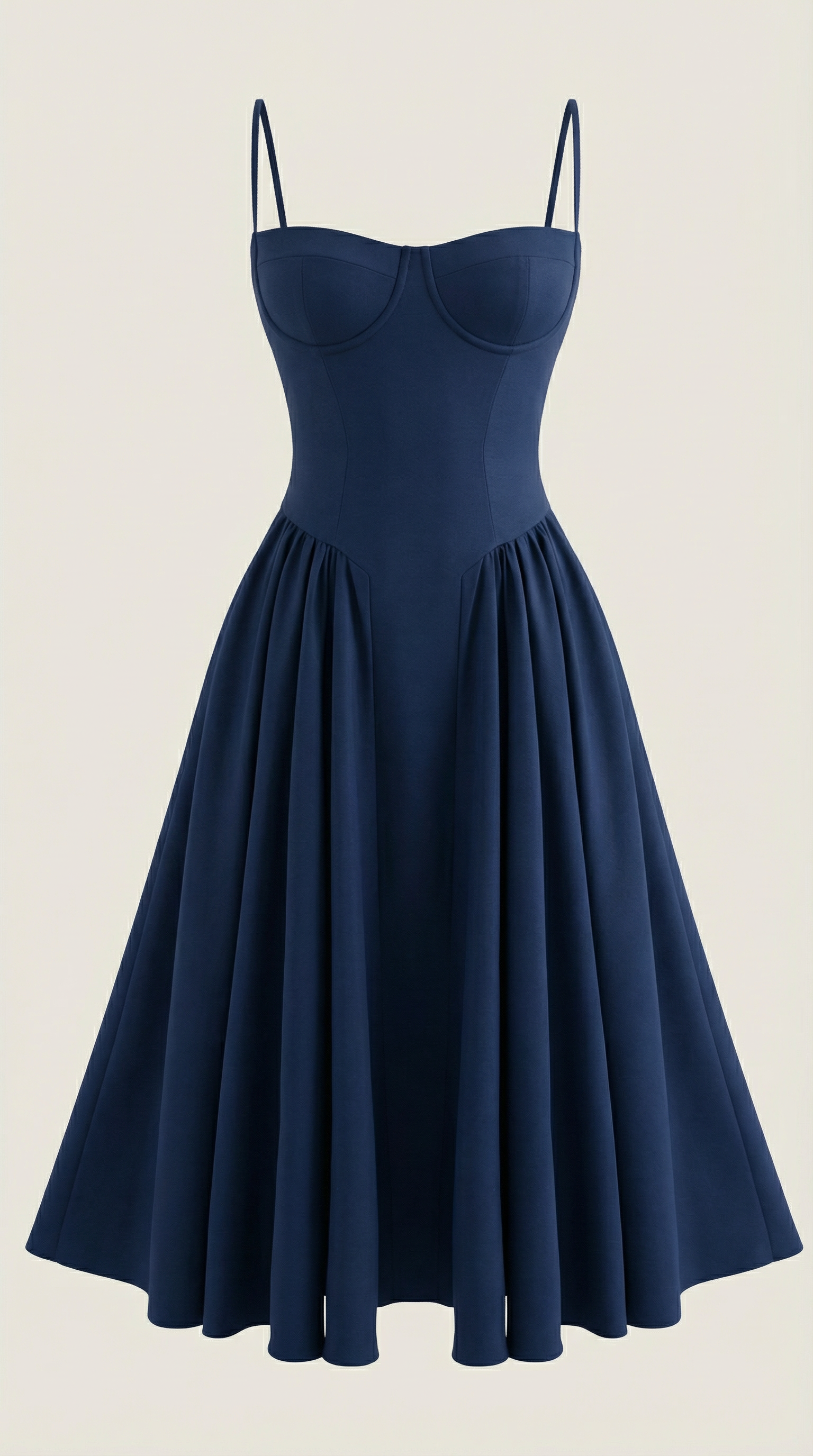 Odette Midi Dress with Bodice