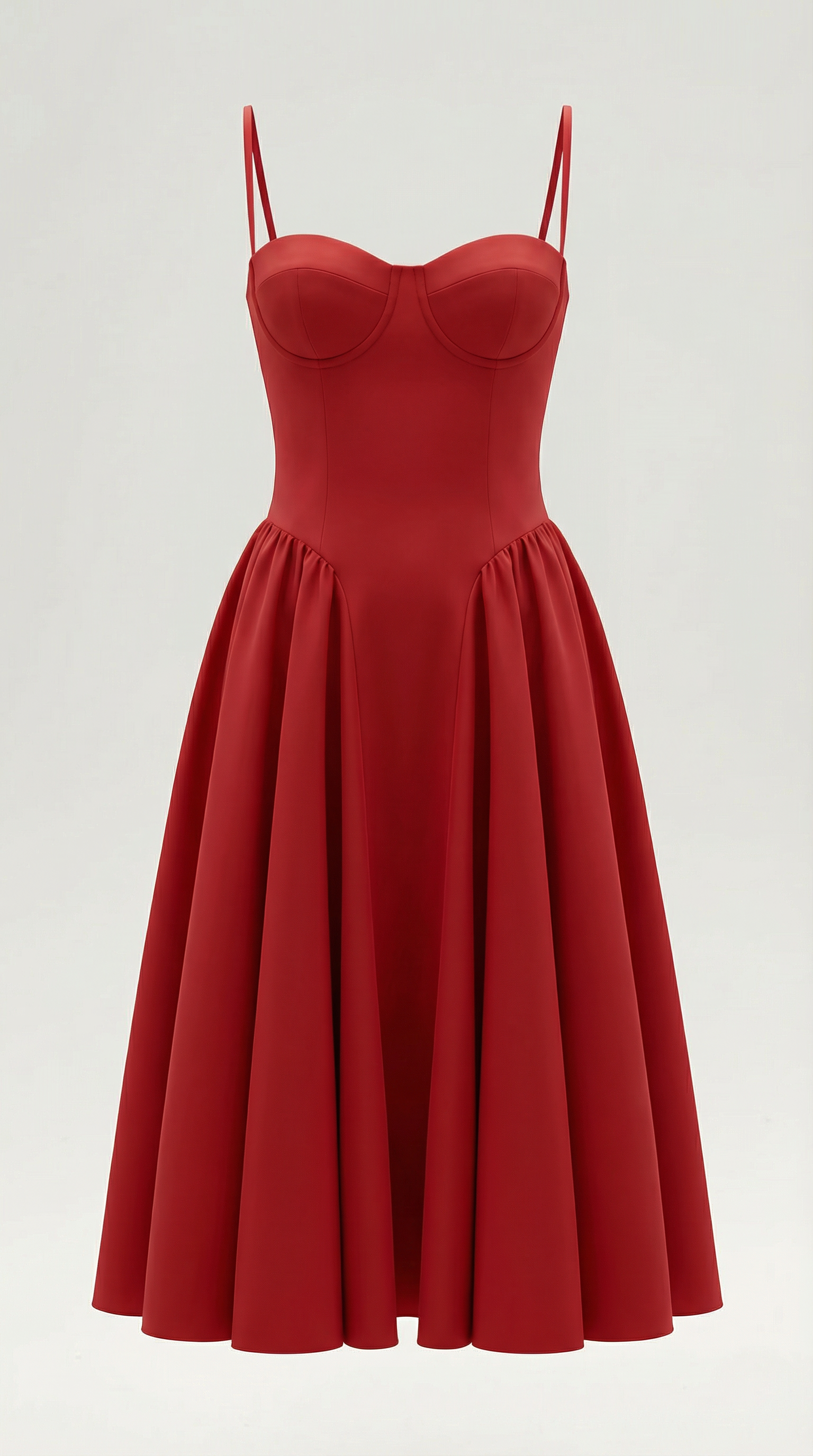 Odette Midi Dress with Bodice