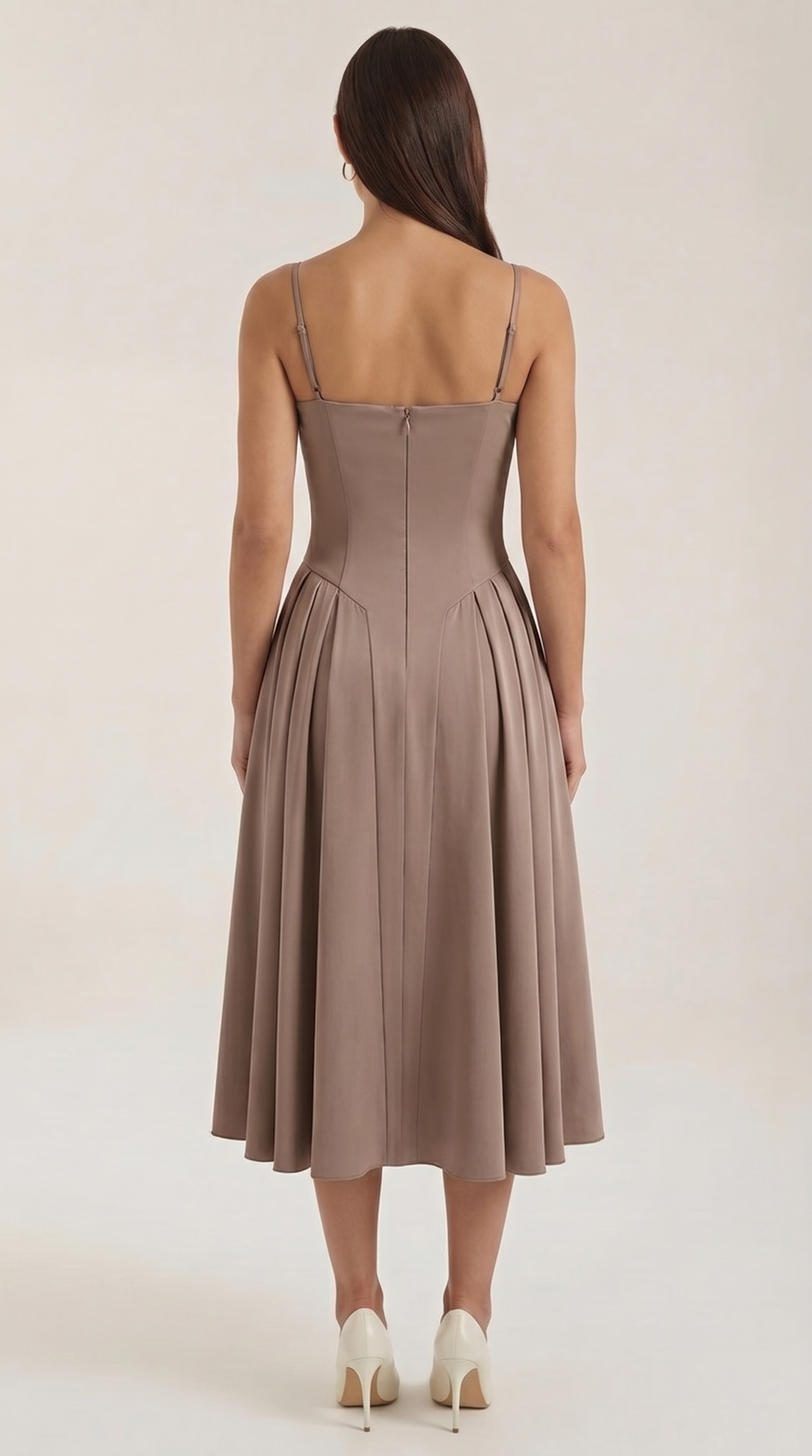 Odette Midi Dress with Bodice