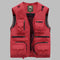 Gilet utilitaire homme multipoches sans manches