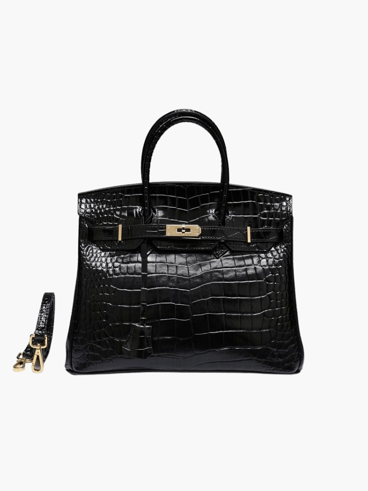 Borsa a mano di lusso in vera pelle da donna - Elegante e funzionale