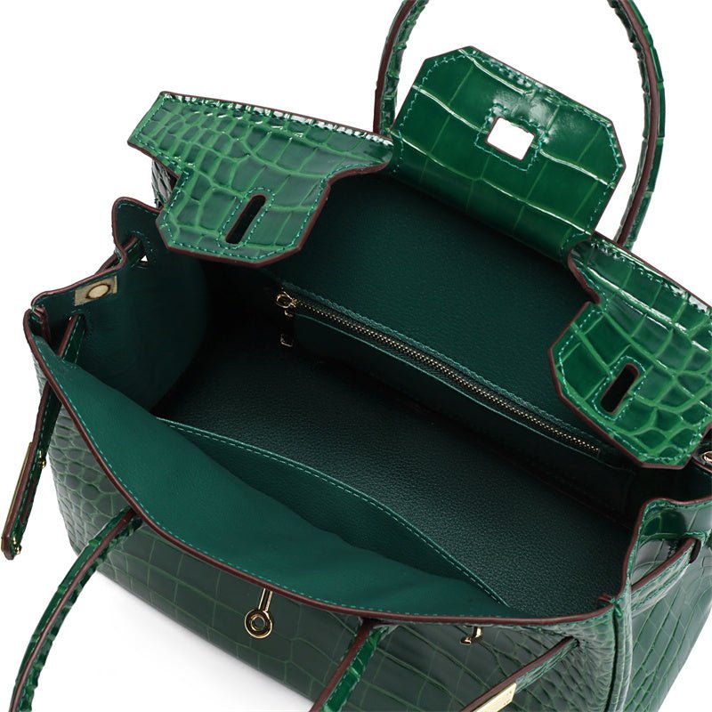 Luxusní dámská kabelka z pravé kůže, elegantní a funkční