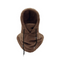Unisex Neck Warmer with Hood and Adjustable Drawstring