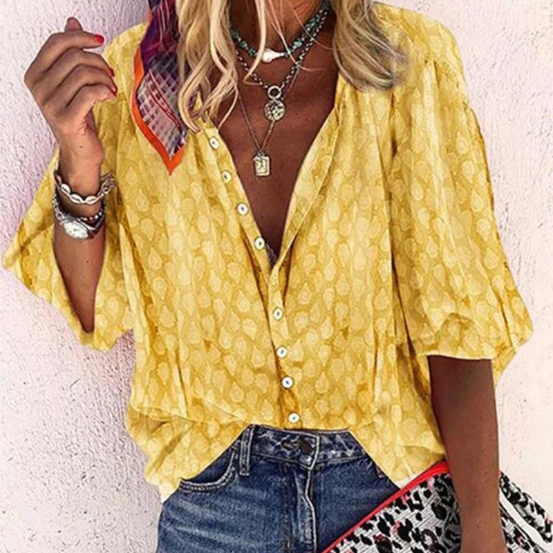 Blusa de verano elegante para mujer