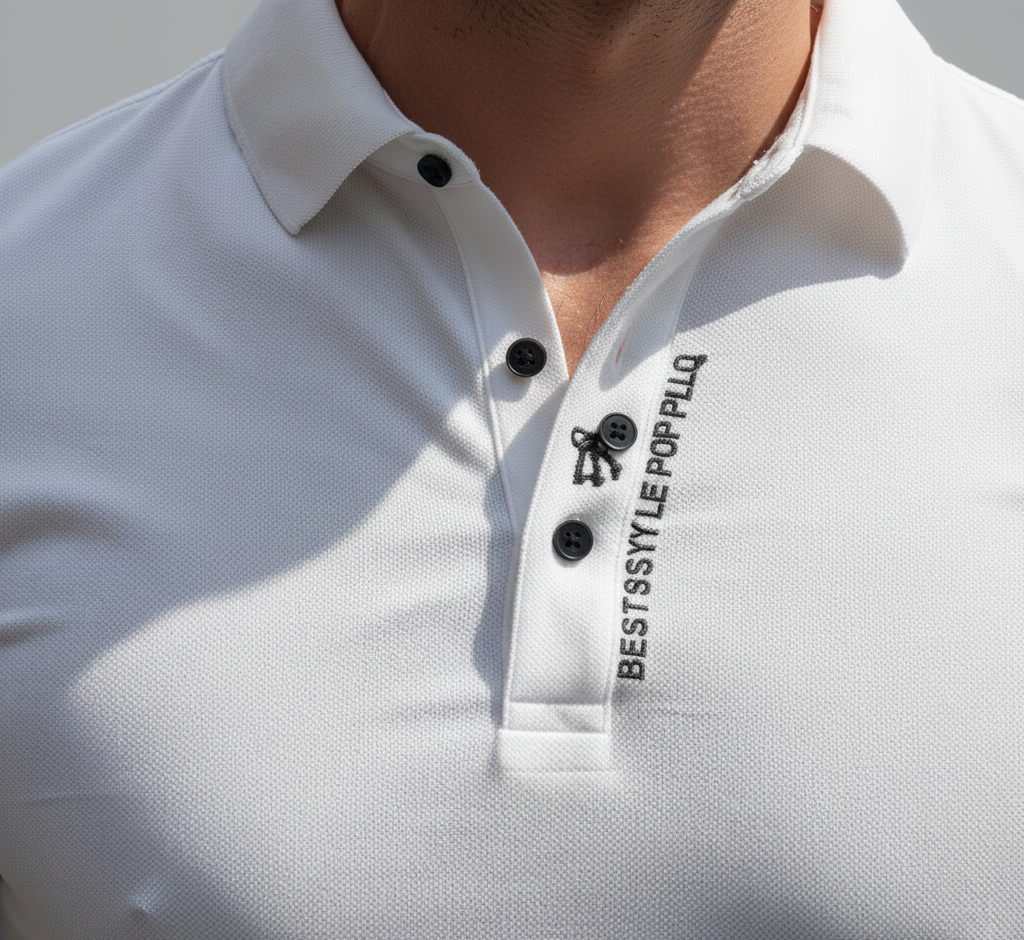 Valerios Fashion polo uomo in cotone